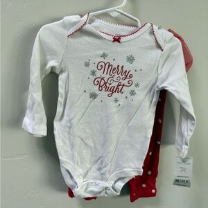 Carter's White and Red Kids Matching Set